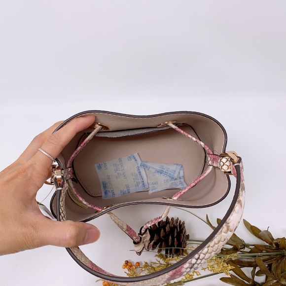 Kate Spade Eva Snake Small Bucket Bag - Picture 8 of 8